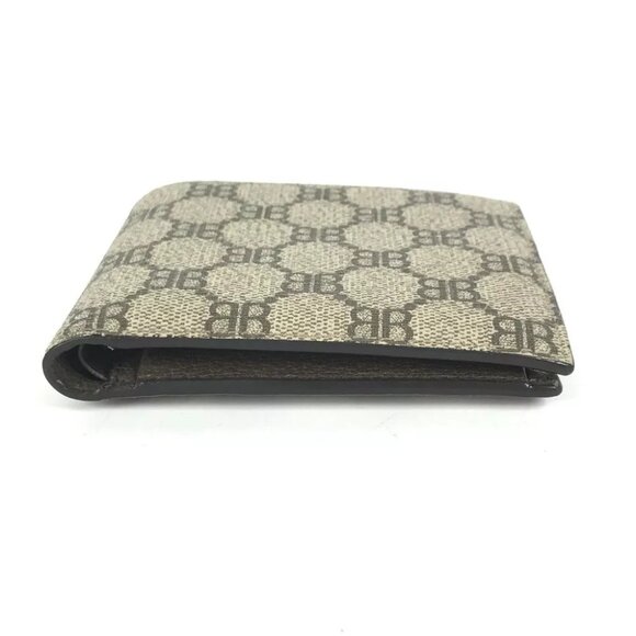 GUCCI 680403 BALENCIAGA collaboration The Hacker Project Compact Folded wallet - Picture 3 of 14